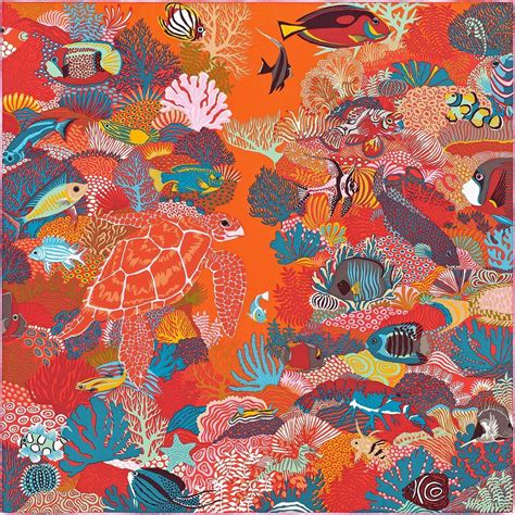 hermes alice shirley|Scarf of the moment: Under the Waves .